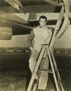 Howard Hughes - 1947 oryginał  fotografia lotnictwo samolot