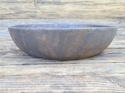 Umywalka nablatowa okrągła vintage, stare złoto, mosiądz