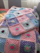 Piękna narzuta z poduszką 