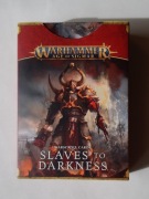 Karty Warhammer warscroll slaves to darkness Age of Sigmar
