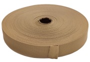 Lamówka taśma lamówkowa dziana poliestrowa producent 27mm 50mb PIASKOWY-43