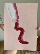 Ilustracja „Tuba” oryginał 2019 Kinga Kulpa