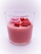 Świeca aromatyczna zapach róży plus gratis