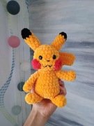 Handmade maskotka pokemon pikachu 