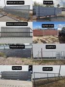 Brama przesuwna 4m , 5m, 6m, 6,7m i 7,5m światło, różne modele, cała Polska