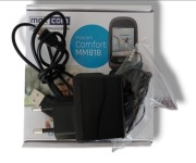 MaxCom MM818BB ładowarka, wtyczka, słuchawki free