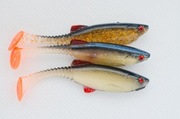Zestaw przynęt BestialBaits hand made 12szt 6,35cm na okonia 