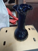 WAZON z kolorowego szkła duży ok 35 cm spirelli super