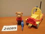 LEGO FABULAND : 3626 - Roger Raccoon's Sports Car