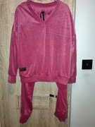 Komplet dresow welurowych fuksja