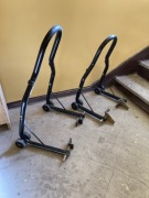 Stojaki motocyklowe komplet