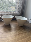 Porcelanowe dzbanki na mleko lub sos