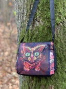 Torebka z nadrukiem Kotka z obrazu polskiej artystki - 20x24 cm