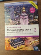 Maturalne karty pracy "W centrum uwagi 3" - WOS