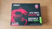Karta Graficzna MSI GTX 980 Ti Gaming 6 GB + mostek SLI 
