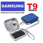 pokrowiec / etui SSD Samsung T9 Shield niebieski