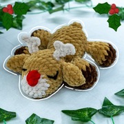 Renifer na szydełku