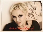 MAŁGORZATA OSTROWSKA AUTOGRAF!! Lombard