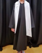 Togi dziecięce Kolor czarno-biały