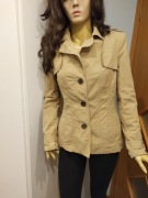 Lekka beżowa kurteczka Zara r. M/38
