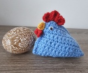 Szydełkowa kurka - wielkanoc