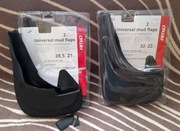 Chlapacze, czarne, uniwersalne, kpl. na dwie osie.