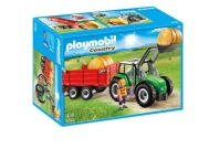 PLAYMOBIL 6130 ZESTAW DUŻY TRAKTOR Z PRZYCZEPĄ