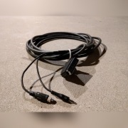 Kabel wtyk EURO - wtyk SVHS + Jack 3,5mm 5m