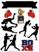 Wydruk jadalny cukrowy A4 premium włoski papier Modecor Boks Bokser 