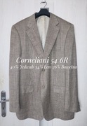 Marynarka męska Corneliani 54 R Jedwab Len Bawełna Marynarka PREMIUM