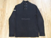 Sweter męski Top Secret, L, kolor czarny, 100% bawełna, stan bdb-