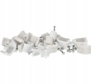 Uchwyt kablowy Pawbol YDYp 3x1,5 mm 10/6 mm 25 szt. H.7014A