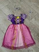 Przebranie, strój, sukienka Roszpunka - rozm 98/104 (110)