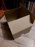 Pudło klapowe, karton, owijka kartonowa do pakowania paczek