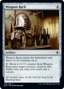 MTG - Weapon Rack x4 (KOMPLET) - Magic The Gathering