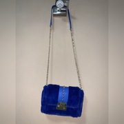 Torebka GUESS chabrowa futerko