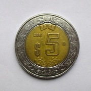5 Peso 2011 r.  Meksyk