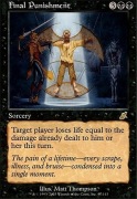 MTG Scourge: Final Punishment