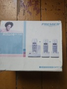 Telefon stacjonarny x3 +bazy + zasilacze