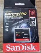 Karta pamięci Sandisk CF 16GB extreme PRO 160MB/s