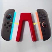 Grip uchwyt do Nitendo Switch 2 adapter do dwóch kontrolerów Joy-Con