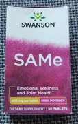 SAMe Swanson stawy wątroba mózg depresja nastrój 400mg 