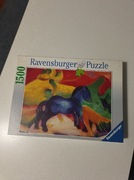 Ravensburger Puzzle 163281 The Little Blue Horse Franz Marc Vintage Nowe