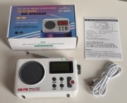 Radio  SY-8801 FM/AM PLL zasilanie baterie AA