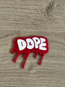 Stylowy Brelok Druk 3D DOPE wzór 3 Dodatek dla Fanów Motoryzacji