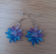 Kolczyki śnieżynki