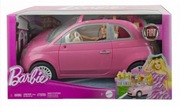 BARBIE Fiat 500 samochód osobowy kabriolet HRG59 nowy
