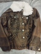 Kurtka ekoskóra dziewczynka 5 lat