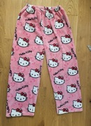 spodnie pluszowe hello kitty