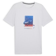 Koszulka BMW M Motorsport Hybrid V8, szara, męska S 80145B318C3 OE